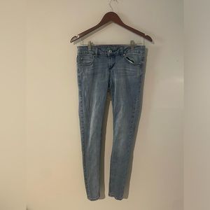 LOVESICK Slim Blue Jeans